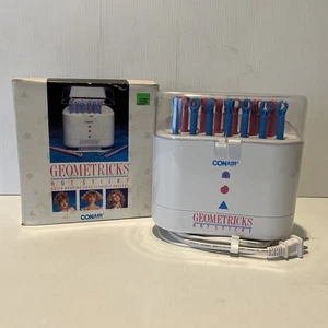 Conair Geometricks Hot Sticks Rulli morbidi flessibili arricciacapelli 1989 HS20 - Foto 1 di 16
