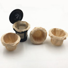 200pcs Disposable Paper Filters Cups Replacement K-Cup Filters Coffee Capsule
