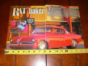 1954 STUDEBAKER STARLITE ORIGINAL ARTIKEL 1994 - Bild 1 von 12