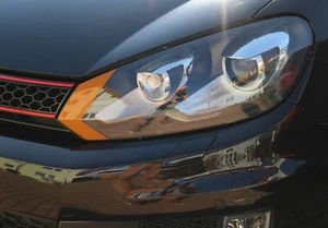 B015 US Style Fari Pellicola Adesivo V2 per VW Golf 6 VI R GTI - Foto 1 di 2