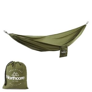 Northcore Kick Back Hammock NEW green nylon lightweight backpacking camping van
