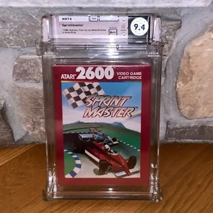 New Atari 2600 Sprint Master WATA 9.4 Factory Sealed Graded 1988 Video Game - Picture 1 of 3