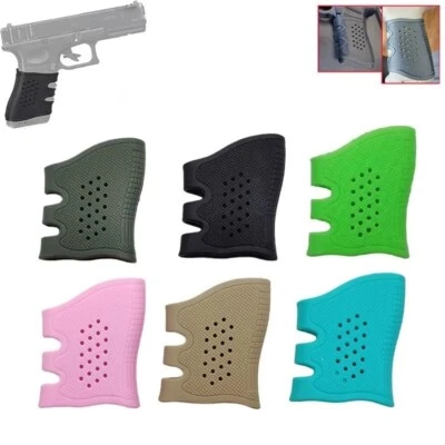Anti-Slip Tactical  Handgun Rubber Protect Cover Grip Tactic Holster Glove - Image 1 of 4