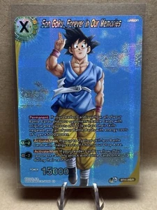 Dragon Ball Super Card Game *Son Goku Forever in Our Memories* BT11-093 R Rare - Picture 1 of 3