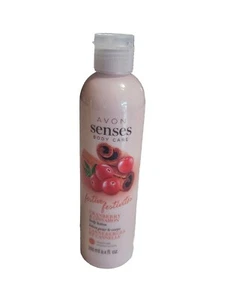 Loción de arándano y canela festividades festivas cuidado corporal Avon Senses 8,4 fl oz - Imagen 1 de 3