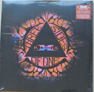 KING'S X Three Sides Of One 2-LP Gate-fold Ltd Marbled Vinyl incl. CD Booklet - Picture 1 of 3