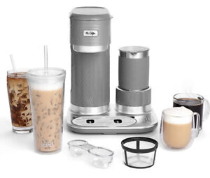 Mr. Coffee 4-in-1 Single-Serve Latte Lux, Iced, and Hot Coffee Maker