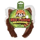 RI Light-Up Plush Red Panda Headband