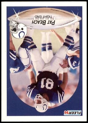 Pat Beach #227 1990 Fleer - Image 1 of 2