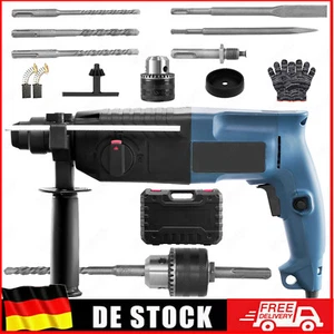 3000W Stemmhammer Bohrhammer Schlagbohrhammer SDS PLUS Meisselhammer Mit Koffer - Bild 1 von 12