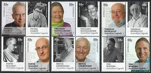 2010 Australia SG#3328/39 Legends Written Word Authors set of 12 mint MUH MNH - Bild 1 von 1