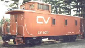 Funaro F&C HO Central Vermont long caboose Kit 513 - Bild 1 von 3