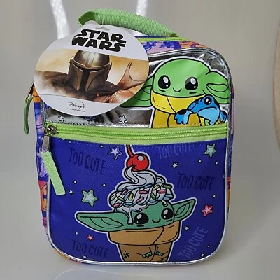 Star Wars Baby Yoda - Groku - Too Cute Lunch Box - Mandalorian Disney RARE - Image 1 of 4