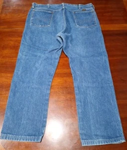 Jeans Uomo Classici Wrangler 13MWZ Blu 42x34 Made In USA - Foto 1 di 6
