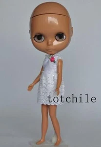 Takara 12" Neo Black Skin Bald Nude Doll from Factory - Picture 1 of 1