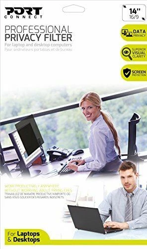 Port Designs 2D 14-Inch 16/9 Ratio Professional Privacy Screen Filter & Protecto - Image 1 of 1