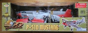 ULTIMATE SOLDIER P51D MUSTANG RED TAILS "BUNNIE" TUSKEGEE AIRMEN 1:18 SCALE MIB - Picture 1 of 8