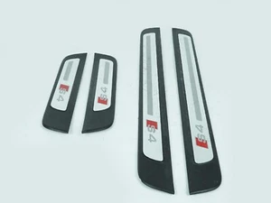 2010 - 2016 Audi S4 B8 Door Sill Panel Trim Scuff Plate Front Rear Set Of 4 - Picture 1 of 14