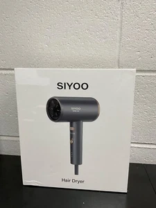 SIYOO Hair Dryer with Diffuser 1600W Ionic Blow Dryer HDG-06 New/Sealed - Picture 1 of 3
