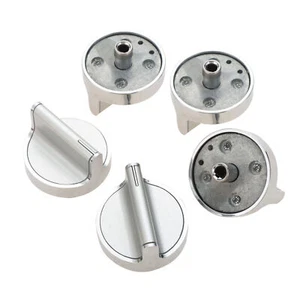 Perillas de quemador de superficie W10594481 5 piezas compatibles con perillas de rango Whirlpool - Imagen 1 de 12