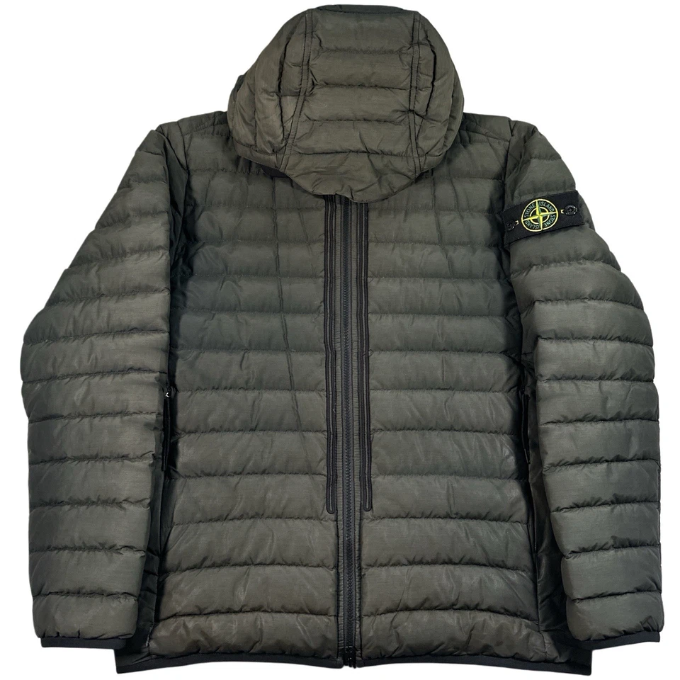 Stone Island O-Cotton / R-Nylon Down Puffer Jacket (M) - Image 1 of 4