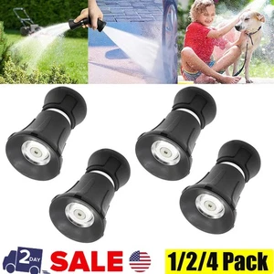 1~4PCS Fire Hose Nozzle Water Sprayer Garden Adjustable High Pressure Washer Jet - Picture 1 of 16