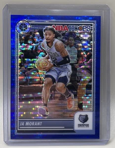 Ja Morant 2023-24 Panini NBA Hoops Premium Stock Blue Pulsar #102 19/75 - Picture 1 of 3
