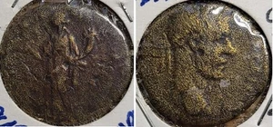 Macrinus, Liberalitas Abacus Cornucoriae Auténtica Antigua Moneda Griega Romana 20 - Imagen 1 de 1