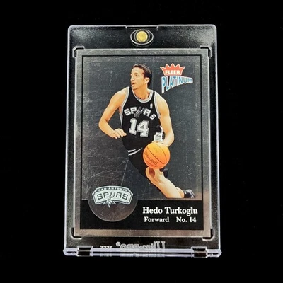 Vintage Hedo Turkoglu Numbered #/100 2003-04 NBA Fleer Skybox Platinum NBA #109 - Image 1 of 3