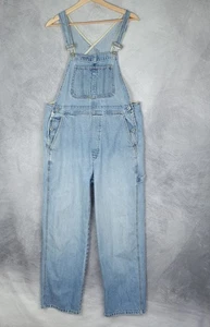 Vintage Y2K Gap Latzhose Herren Medium Denim Carpenter Workwear Distressed Jeans - Bild 1 von 24