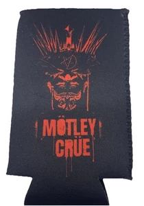 Motley Crue Can Bottle Koozie North American Tour Double Sided Graphics - Picture 1 of 3