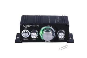 MA170 12V 2 Channel Mini Digital Audio Power Amplifier for Car or Mp3 Without... - Picture 1 of 6