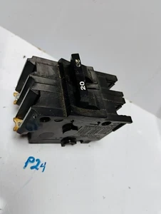 FEDERAL PACIFIC NB CU AL 20 AMP CIRCUIT BREAKER 120/40V - Picture 1 of 4