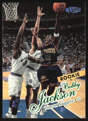 1997-98 Fleer Ultra Bobby Jackson RC #189 Denver Nuggets - Image 1 of 2