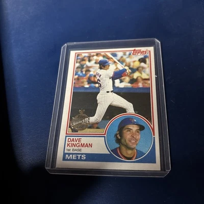 2025 Topps Holiday Buyback Dave Kingman 1983 Topps #160 - Image 1 of 2