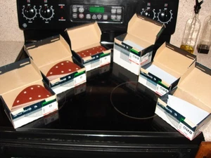6- COMPLETE Boxes of Festool Granat & Rubin 2 Sandpaper P80, P120, P180 - Picture 1 of 16