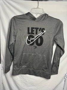 Nike 3Brand Hoodie Boys Size Large Russell Wilson Let's Go Pullover - Picture 1 of 4
