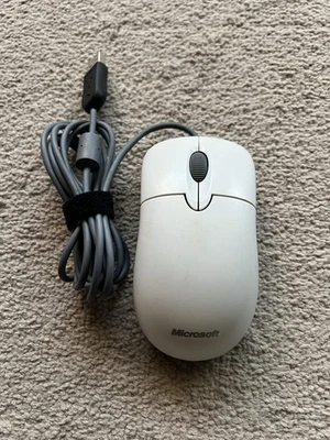 Genuine Microsoft USB Basic Optical Mouse - Faulty - See Last Photo - Image 1 of 4