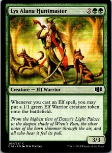 Lys Alana Huntmaster Magic The Gathering Commander 2014 Light Play - Picture 1 of 1