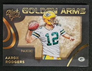 Aaron Rodgers 2015 Panini Black Gold Golden Arms/199 GA-5 Green Bay Packers - Imagen 1 de 2