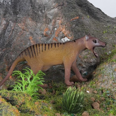 Mini Thylacine Figurines Modèle Miniature Animaux Jouets Gâteau Toppers - Bild 1 von 4