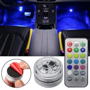 Multicolor LED Light Car Accessories Atmosphere Lights Lamp +Remote Control KitA - Picture 1 of 21