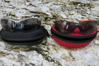 Lot of 2: Mens Sunglasses with Cases-Unbranded- EUC!!!!
