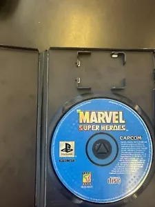 Marvel Super Heroes Playstation 1 (PS1) Game Only - Picture 1 of 3