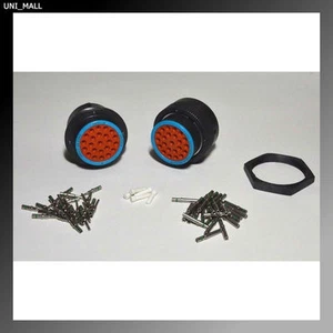 Deutsch HDP20 23 pines genuino conector de mampara y kit de anillo, contactos 14-16 AWG - Imagen 1 de 8