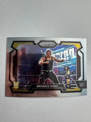 2024 Panini Prizm WWE - #56 Bronco Nima (RC) - Image 1 of 2