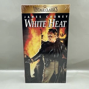 White Heat VHS Movie Videocassette Tape Vintage Classics James Cagney NEW SEALED - Foto 1 di 6