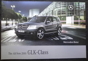 2010 Mercedes GLK-Class Car Dealer Sales Brochure 34 pages - Picture 1 of 4