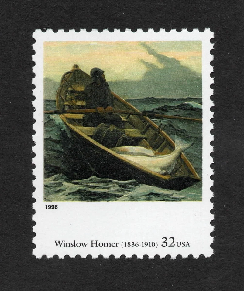 3236j - MNH - The Fog Warning - Winslow Homer - American Art - Image 1 of 1