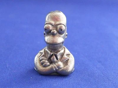 Clue Simpsons Homer Mr. Green Token Replacement Pewter Piece 1st Edition 2000 - Image 1 of 4